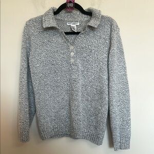10.  Rebecca Malone Gray knit Sweater size M